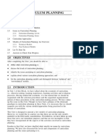 Levels of Curriculum Planning