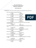 Third Periodical Test