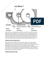 What Is A Gear Motor?: Operation Principle