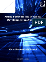 Music Festivals and Regional Development in Australia