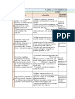 Tercer Entrega - Plan de Acción