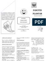 Folleto Fascitis Plantar PDF