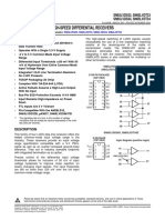 High-Speed Differential Receivers: Features