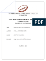 Gestion Financiera-Ratios Financieros