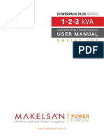 Makelsan Ups Powerack Plus Series 1 3 Kva User Manual en