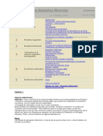 Apuntes Depositos Minerales PDF