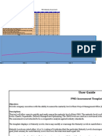 PMO Maturity Assessment: Maturity Level Goal Year 1 Year 2 Year 3 Year 4 Year 5