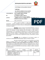 Informe # - 2018 Verificacion y Conformidad de Bienes Almacen