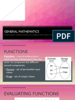 General Mathematics PowerPoint 