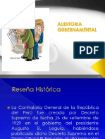 Auditoria Gubernamental 2019