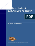 Machine Learning Notes For KTU Semester 7