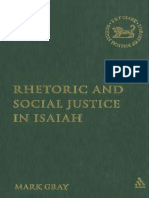 Rhetoric and Social Justice in Isaiah