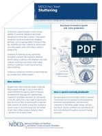 Stuttering: NIDCD Fact Sheet