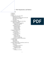 Chapter 11. File Organisation and Indexes