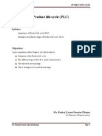 Product Life Cycle (PLC) : Syllabus