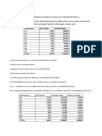 Exercice Reduction Capital