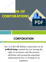 Taxation of Corporations