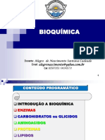 Primeira Aula Sobre Introdução À Bioquímica (Universidade Pedagógica de Moçambique)