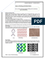 2.5 - Basics of Fabric Production (Knitting)