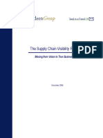 The Supply Chain Visibility Roadmap: Moving From Vision To True Business Value