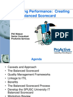 SPUSC - IT Balanced Scorecard