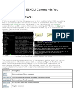 VMWARE CLI Commands