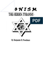 Zionism - The Hidden Tyranny