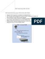 Mop For FDD Sran Sync From From TDD Lte BTS: FYGA + Mounting Kit FYMA