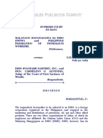 Malayang Manggagawa Sa ESSO (PFPW) vs. ESSO Standard Eastern, Inc., G.R. No. L-24224, July 30, 1965