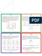 Multiplication Fact Strategies