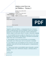 Gestão Estratégica Com Foco Na Administração Pública