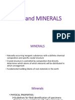 Rocks and Minerals