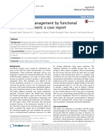 Orthodontic Management by Functional Activator Tre