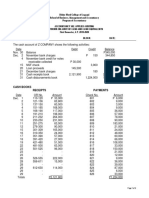 Bank Recon Seatwork PDF