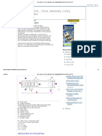 Tool and Dye, Tool Making, Tool Engineering: Scrap - Strip Layout