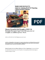 Isang Kaso NG Ra 6713 Manny Pacquiao Liable For Violating RA 6713? Flaunting Wealth in Times of Great Economic Distress