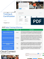 Google Cloud Training and Certification - Q1 2019 PDF