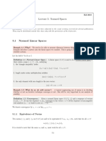 Lecture 5: Normed Spaces: 5.1.1 Equivalence of Norms