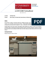 Agilent 5973 GCMS Training Manual: Safety