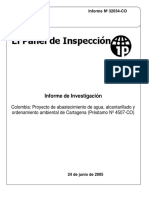 Proyecto de Abastecimiento de Agua, Alcantarillado y Ordenamiento Ambiental de Cartagena