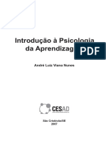 Apostila Psicologia Da Aprendizagem PDF