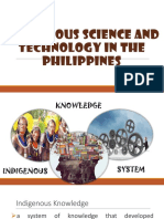 Indigenous Science and Technology in The Philippines