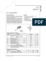 Datasheet FQPF11P06