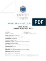 Capacity Specs TJ5000