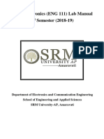 Basic Electronics LAB Manual