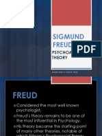 Sigmund Freud: Psychoanalytic Theory