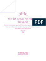 Teoria Geral Direito Privado 