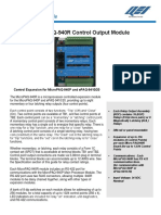 Micropaq-940R Control Output Module