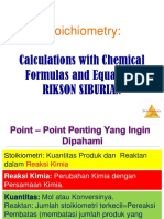 Stoichiometry