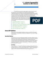 In-System Programmability Guidelines For MAX II Devices: Operating Conditions